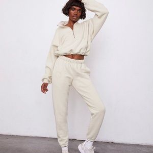 Set Active Oat Milk Sweatpants